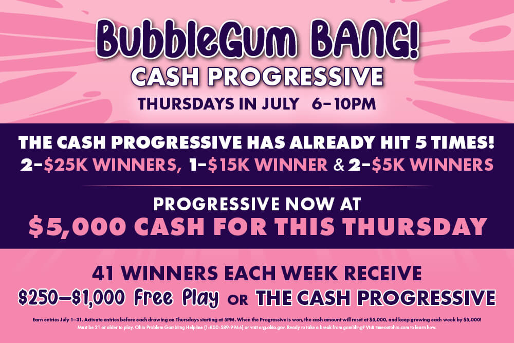 July Bubblegum Bang 25K