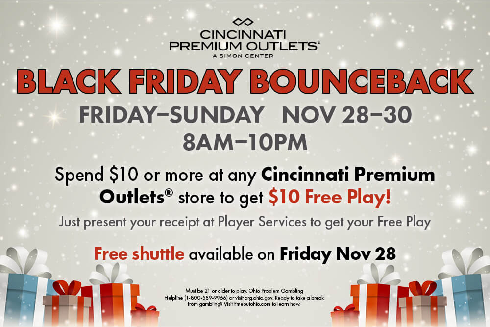 BLACK FRIDAY BOUNCEBACK