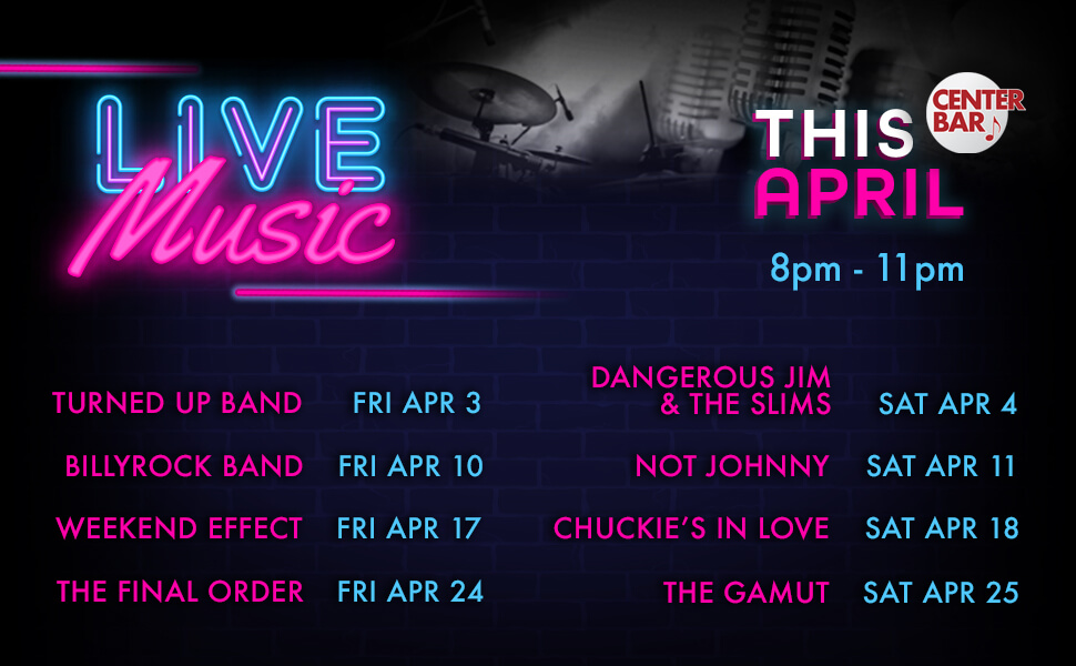 APRIL CENTER BAR ENTERTAINMENT